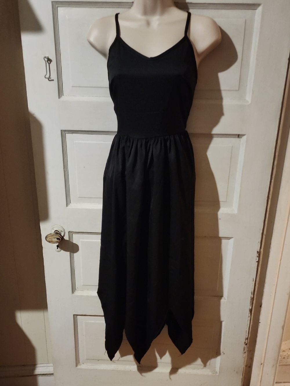 Romwe Black Sleeveless Maxi Dress Large